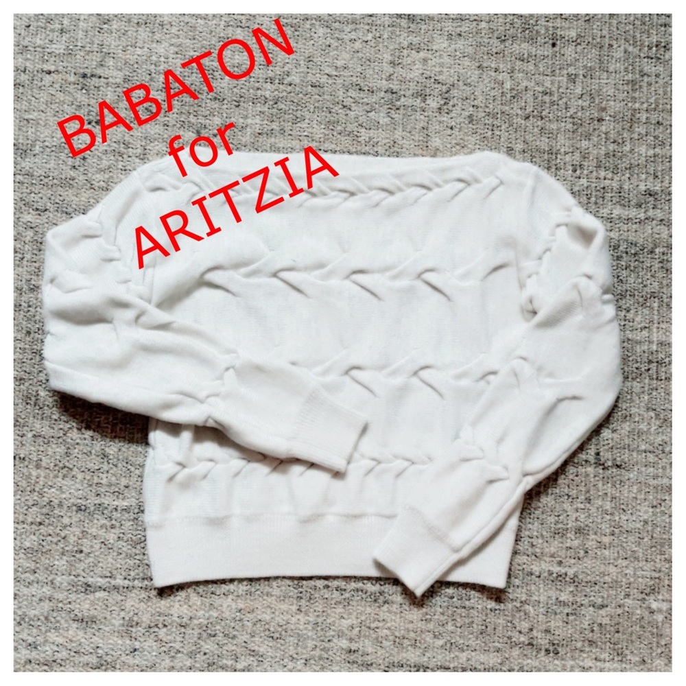 BABATON for Aritzia boatneck Sweater